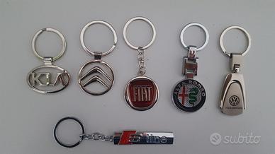 Portachiavi auto vari loghi