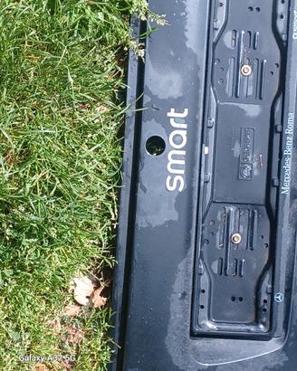 PLASTICA PORTA TARGA NERO SMART 450 COUPÉ 