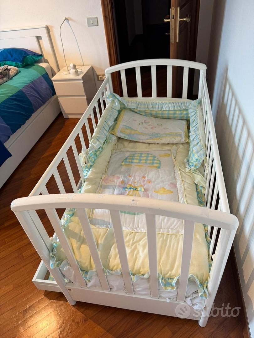 Lettino Bambini 140x70 Cm Con Nome Personalizzato - Lettino Auto Polizia Con Materasso - Foto 4