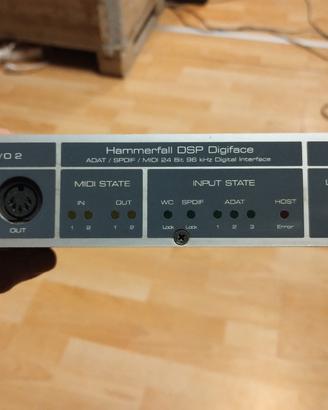 Scheda Audio RME Hammerfall DSP