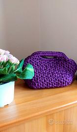 Borsetta handmade all'uncinetto