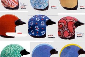 CALOTTA COPRI CASCO JET MOTO SCOOTER COLORI VARI