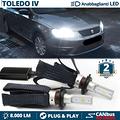Lampade LED H7 Seat TOLEDO 4 Luci Bianche CANbus