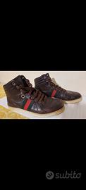 GUCCI SNEAKERS GG SIGNATURE HIGHTOP 221825 6 G 41 