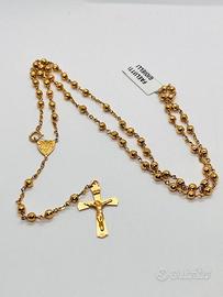 COLLANA ROSARIO ORO 18 KT GR 12.30