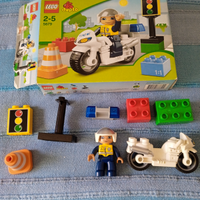 Lego Duplo moto della polizia