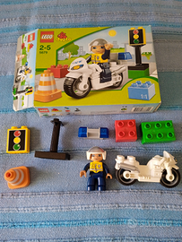 Lego Duplo moto della polizia