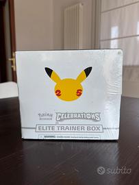 Pokemon celebrations elite trainer box sigillato