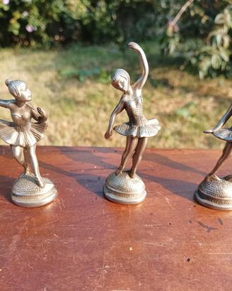 Lotto Statuette Ballerine Vintage 