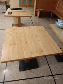 tavolo robusto in legno