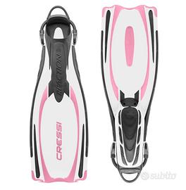 pinne cressi reaction con molle in acciaio 