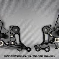 Pedane arretrate DUCATI MONSTER 696 796 1100 2008