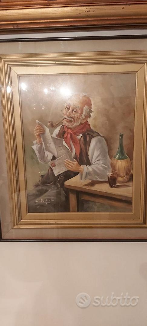 Dipinto di L. De Giulio 70x62 Collezionismo In vendita a Napoli