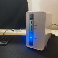 NAS QNAP TS-212 + 2 HDD da 2TB - LAN 1Gb