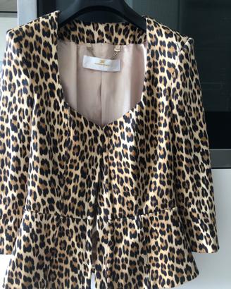 Giacca Elisabetta Franchi leopardata