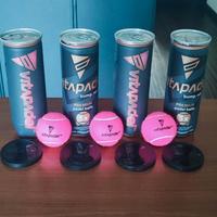 N.4 tubi palline padel fucsia Premium Vitapadel