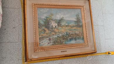 olio su tela originale A.Rizzo