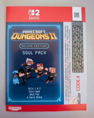 Minecraft dungeons 2 dlc Nintendo switch 2