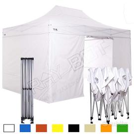 gazebo pieghevole acciaio 3x3 3x4.5 3x6 4x4 4x6