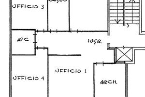 Via Zambra - Ampio ufficio con posti auto
