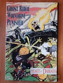 Wolverine, Ghost Rider, Punisher Heart Of Darkness