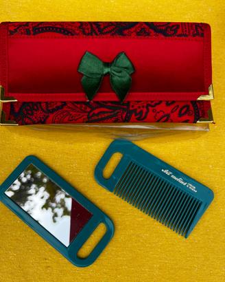 Set Pochette Pettine e Specchietto Nil Melius ’60