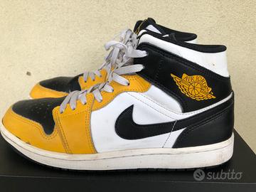 Air Jordan 1 Mid Giallo Ocra 44