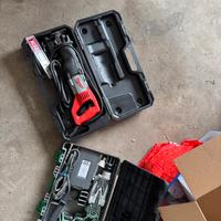 Trapano tassellatore e sega gatticcio