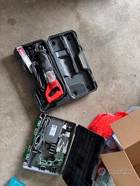 Trapano tassellatore e sega gatticcio