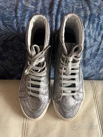 Sneaker Vans originali color argento