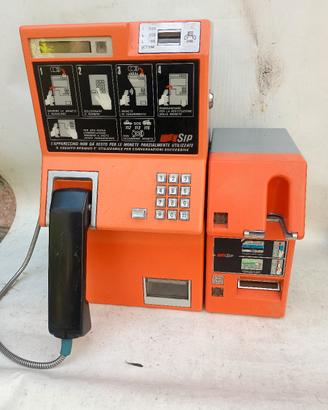 telefono pubblico gettoni Rotor vintage