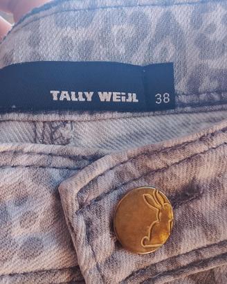 pantaloncini jeans lropardati