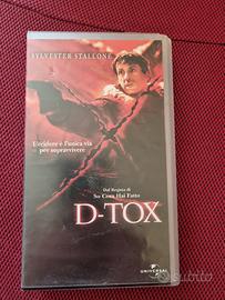 VHS originale D-TOX con Silvester STALLONE 