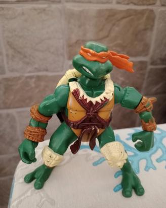 Michelangelo Paleo Turtles 2006 Playmates Toys Rar