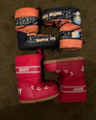 Tute e scarponi da sci bambino