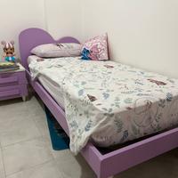 Letto e comodino Moretti Compact