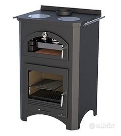 Stufa cucina a legna con forno Brompi Monza