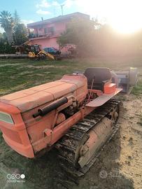 Trattore Fiat 455C con Trincia