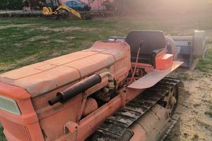 Trattore Fiat 455C con Trincia