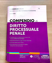 Compendio procedura penale simone 2023