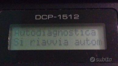 BROTHER DCP 1512 - SI ACCENDE MA NON FUNZIONA