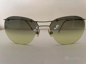 Occhiali da sole Web vintage verdi