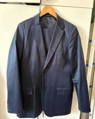 Completo uomo giacca blazer e pantalone blu nuovo
