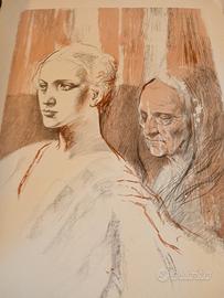 litotagrafia di Alberto Sughi 