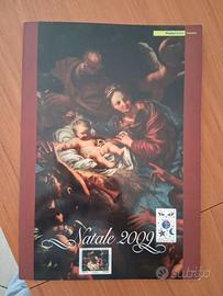 ITALIA NATALE 2009 - Folder francobolli e buste