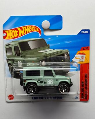 Hot Wheels Land Rover Defender 90 Verde 2025