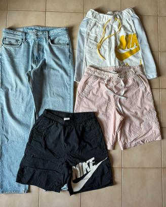 Jeans Zara, pantaloncini e costumi Nike
