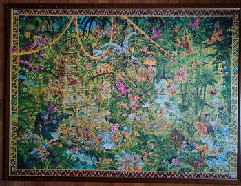 Puzzle 4000 pezzi "Deep Jungle" già incorniciato