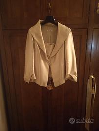 Giacca con top in seta