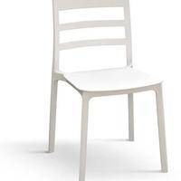 sedie polipropilene  nero, bianco, grigio 
